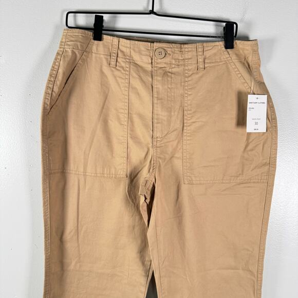 NWT Sanctuary Clothing Maya Cargo Jogger Pants Tan High Rise Womens Size 30 - Picture 3 of 11